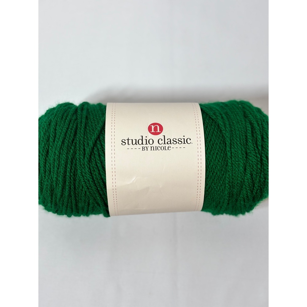 Studio Classic by Nicole Green Acrylic Worsted Weight Yarn 7oz 372yds SS3023-30